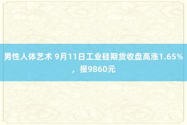 男性人体艺术 9月11日工业硅期货收盘高涨1.65%，报9860元