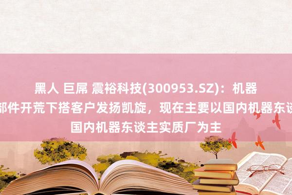 黑人 巨屌 震裕科技(300953.SZ)：机器东谈主精密零部件开荒下搭客户发扬凯旋，现在主要以国内机器东谈主实质厂为主