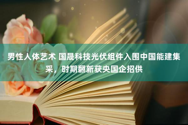 男性人体艺术 国晟科技光伏组件入围中国能建集采，时期翻新获央国企招供