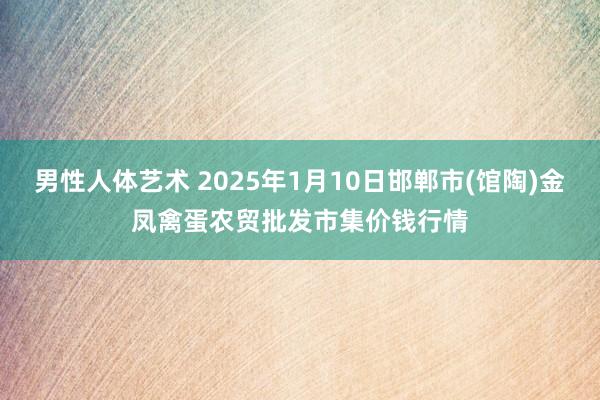 男性人体艺术 2025年1月10日邯郸市(馆陶)金凤禽蛋农贸批发市集价钱行情